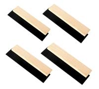 Toolty Rubber Grout Spreader With Wooden Handle Set 4Pcs 150, 200, 250, 300mm For Grouting Jointing Tiles Joints Diy