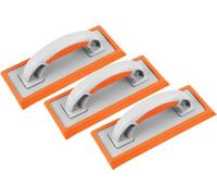 Toolty Rubber Grouting Float -Set 3 PCS 250 x 95mm - for Tiles, Joints - DIY - TLTY-S056