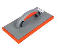 Toolty Sponge Grouting Float 280X140X20mm Orange Rubber Two Component Handle For Tiling Finishing Tool Trowel Floors Walls Diy