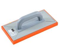 Toolty Sponge Grouting Float 280X140X20mm Set 3Pcs Orange Rubber For Tiling Finishing Tool Trowel Floors Walls Diy