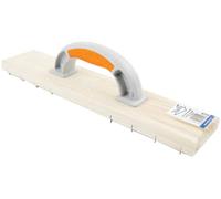 Toolty Stainless Steel Notched Wall Plaster Render - 16" - Soft Blocks Scraping Plane - Scraper, DIY - TLTY-0149