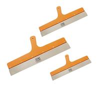Toolty Stainless Steel Spatula - 400, 500, 600mm - Wooden Handle - for Plastering, Finishing, Sand, Cement - Filling, Taping Knife, DIY - TLTY-S019