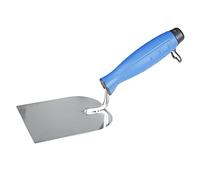 Toolty Stainless Steel Stucco Trowel, Wall Putty Trowel - 120mm - for Brickwork and Plastering - Rubber Handle - DIY - TLTY-1706
