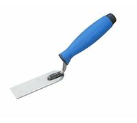Toolty Stainless Steel Stucco Trowel, Wall Putty Trowel - 30mm - for Brickwork and Plastering - Rubber Handle - DIY - TLTY-0717