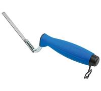 Toolty Tuck Pointer Trowel, Stainless Steel Finger Pointing Trowel, Hand Tool - with Rubber Handle - 10mm - Bricklayer, DIY - TLTY-0308