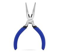 TOOLUTION 5 Inch Needle Nose Pliers, Jewelry Pliers Tool with Wire Cutter, Small Pliers Spring Loaded for Jewelry Making, DIY Crafts, Electronics Repair, Precision Work
