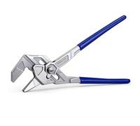 TOOLUTION Adjustable Pliers Wrench - 10 Inch Smooth Parallel Jaw Pliers for Under Sink Water Plumbers Pipe Nuts - Professional Grade Flat Jaw Pliers for Home Repair