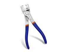 TOOLUTION Clic,Clic-R Hose Clamp Pliers - Blue Handle,Fully Electroplated, Fuel Line Clamp Tool for VW, BMW, Mercedes, Volvo, Ford, Honda, and More
