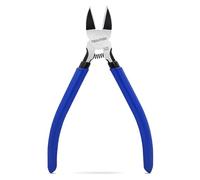 TOOLUTION Wire Cutter 5 Inch - Flush Cutter, Side Cutter & Wire Snips with Ultra Sharp Spring Loaded Design, High Carbon Steel Blade for 3D Printing, Crafts, Jewelry & Electrical Work, 1 Pack