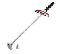 Tooluxe 03703L Dual Drive Beam Style Torque Wrench | 3/8” & ½” Drives | 17” Length | 0-150 Ft-Lbs | SAE | Premium Steel Alloy