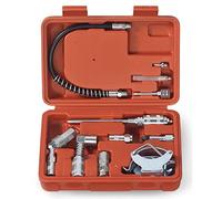 Tooluxe 61077L Multi-Function Grease Gun and Lubrication Accessory Kit