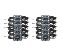Toolvvik 10PCS 100 Degree Camera Module 1MP OV9732 1280X720 USB Free Driver Manual Focus, with 2 Meter Cable for Winxp/7/8/10