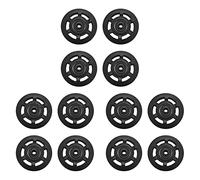 Toolvvik 12Pcs 95mm Universal Bearing Pulley Wheel Cable Fitness Equipments Accessories Gym Equipment Part Wearproof Tool