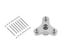 Toolvvik 2 Set RC Car Part: 1 Pcs Metal Slipper Clutch Eliminator & 1 Set Suspension Pins 44mm with E-Clips