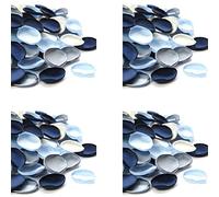 Toolvvik 2000Pcs Silk Rose Petals Dusty Blue Navy Flower Petals for Wedding Flower Girl Basket Aisle Scatter Dinner Table