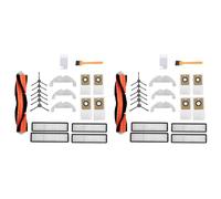 Toolvvik 2set for Dream BOT Z10 Pro L10 Plus Main Brush Side Brush Filter Dust Bag Mop Cloth Accessories Replacement