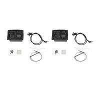Toolvvik 2X 5 Band Preamp EQ Equalizer Classical Acoustic Guitar Amplifier Digital Blend Tuner Piezo Pickup Without Tail Pin