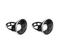 Toolvvik 2X Anti-Fog and Waterproof Retro-Style Freediving Mask -Underwater Diving Fishing Men Swimming Goggles Diving Equipment