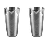 Toolvvik 2X Thickened Stainless Steel Anti-Fall Milk Tea Snow Cup Beer Cup Bar Coffee Milk Mixing Cup