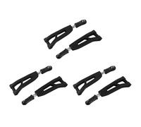 Toolvvik 6x 8019 Front Upper Suspension Arm for 1/8 9116 9020 9072 9071 9203 08421 08425 08426 08427 08428 Rc Car Parts