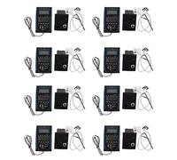 Toolvvik 8X 5 Band EQ Equalizer Pickup, Acoustic Guitar Preamplifier Tuner with LCD Tuner and Volume Control LC-5