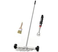 Toolwiz 38cm Rolling Magnetic Sweeper with Telescopic Magnetic Pick Up Tool