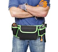 Toolzilla Pocket Tool Belt - Construction Belt Bag - Carpenters and Electricians Belt - Heavy Duty Pouch Storage Organiser - Utility Belt Loop Pouches for Men - Tool Holster for Electrician