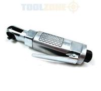 Toolzone 1/4 Inch Stubby Air Ratchet