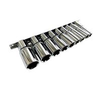 Toolzone 10Pc 1/2" Af Deep Sockets 1/2"-1"