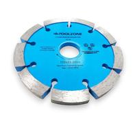 Toolzone 115mm x 8mm Diamond Tipped Mortar Raking Disc Masonry Blade 4-1/2” Grinders