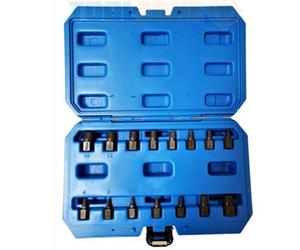 Toolzone 15 Piece Hex Drive Spiral Extractor Set