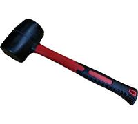 Toolzone 16oz Rubber Mallet with 70% Fibre Handle HM009