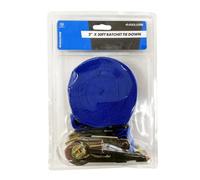 Toolzone 2" X 30Ft Heavy Duty Ratchet Tie Down Strap