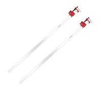 Toolzone 2 X 48" Sash Clamp Aluminium 1200mm Cramps 120Cm Joiner Carpenter Woodworking