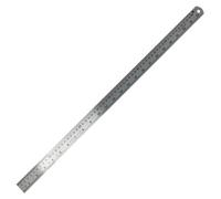 Toolzone 24" 60Cm 600mm Stainless Steel Ruler Metal Rule Metric Imperial Precision Rule