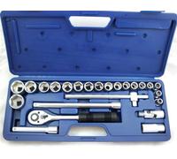 Toolzone 24Pc 1/2"pro Crv Socket Set