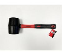 Toolzone 32 Oz Black Rubber Mallet Fibreglass Handle Hammer High Quality Tbh2161