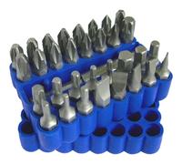 Toolzone - 33 Piece Screw Driver Bit Set with Holder