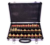 Toolzone 35Pc 1/4" Shank Router Bit Set