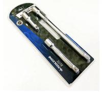 Toolzone 3Pc 1/2" Drive Extension Bar Set 75,125,250mm Workshop 3" 5" 10" Square Socket