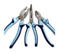 Toolzone 3Pc 8" Heavy Duty Plier Set