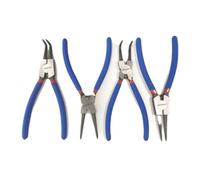Toolzone 4 Piece 9" Circlip Pliers Set - Internal External Bent & Straight Pl242