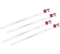 Toolzone 4 X 48" Sash Clamp Aluminium 1200mm Cramps 120Cm Joiner Carpenter Woodworking