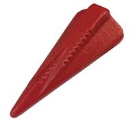 Toolzone 4lb 4-Way Wood Splitter Wedge - Drop-Forged Carbon Steel, 180mm Length, 80mm Face | KDPAX023