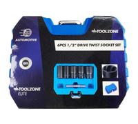 Toolzone 6Pc 1/2" Twist Socket Set For Rounded Bolt Removal Ss228