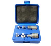 Toolzone 6Pc Crv Satin Finish Socket Adaptor & Reducer Set In Case
