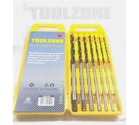 Toolzone 7 Piece 300mm Wood Drill Bits