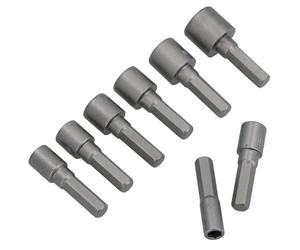 Toolzone 8Pc 1/4" Hex Shank Nut Drivers 5-11mm