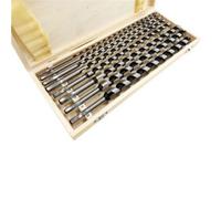 Toolzone 8Pc 16 Auger Bits In Wood Box