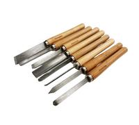 Toolzone 8Pc Woodturning Chisel Set